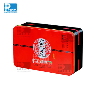 comprar Diseño personalizado Gran tamaño regalo latas de lata de té caja de calidad alimenticia caja de lata cuadrada caja de lata de metal caja de lata online manufacture