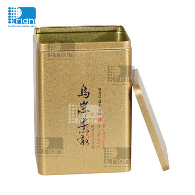 comprare 1 litro di lattine da tè di forma rettangolare / rotonda Lattine di matcha per polvere di caffè online manufacture