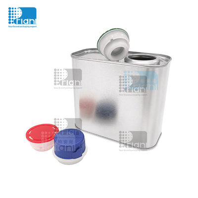 ซื้อ 1 ลิตรถังสีเปล่า 1 แกลลอนถังสีโลหะที่มีฝาพลาสติก online manufacture