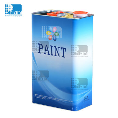 ซื้อ 3-5 ลิตร กระป๋องสีเปล่า กระป๋องสีโลหะเปล่า กาลอน สําหรับบรรจุสารเคมีบาง online manufacture