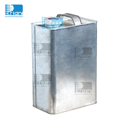 Buy Priani Empty 4L Paint Tin Cans Square Oil Tin Containers With Lid online manufacture