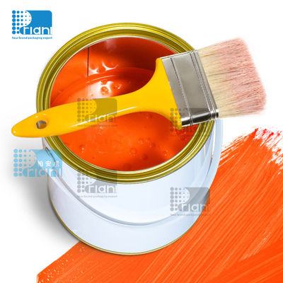 ซื้อ กลม 4 ลิตร กระป๋องสีว่าง อุตสาหกรรม ถังสีโลหะ online manufacture