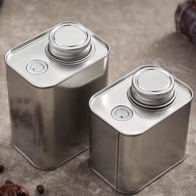 kaufen Runde / Quadratische Kaffeesäcke Leere luftdichte Kaffeebohnenbehälter online manufacture