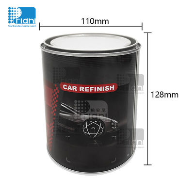 comprare Barattole rotonde di vernice per automobili personalizzate, barattole metalliche vuote con coperchio online manufacture