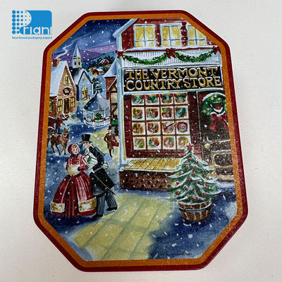 Buy High Strength Customized Shape Gift Tin Cans Round Rectangular For Versatility online manufacture