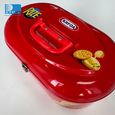 Buy Lightweight Custom Metal Tin Box 1L 500ml 250g-800g With Lock online manufacture