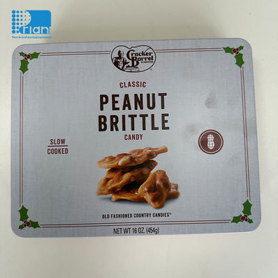 comprar Envases de lata de regalo en relieve Embalaje de lata de galleta vacía con impresión CMYK / Pantone online manufacture