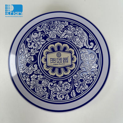 comprare Contenitore di cibo in scatola di biscotto rotondo personalizzato con coperchio facile da aprire online manufacture