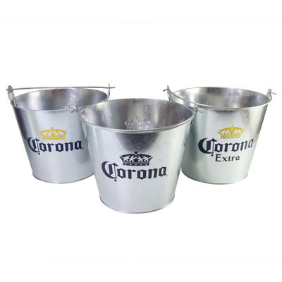 購入 防腐金属ワインバケツ 750ml 500ml オーダーメイドプリントされた缶バケツ online manufacture