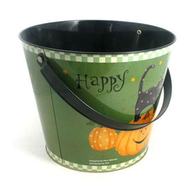 Buy Easy Clean Metal Tin Cans Rust Resistant Galvanised Beer Bucket With Handle online manufacture