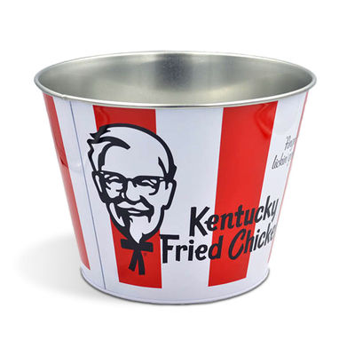 Buy Decorative Metal Handle Bucket , Household Cleaning Galvanized Pail With Handle online manufacture