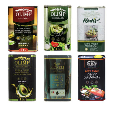 ซื้อ การเคลือบกระป๋องหมึกโลหะเปล่า กระป๋องหมึกบรรจุอาหาร สําหรับน้ํามันมะกอก online manufacture