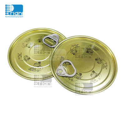 164 มิลลิเมตร ง่าย เปิดปลายฝา TInplate EOE สามารถปิดฝา สําหรับการเก็บอาหาร
