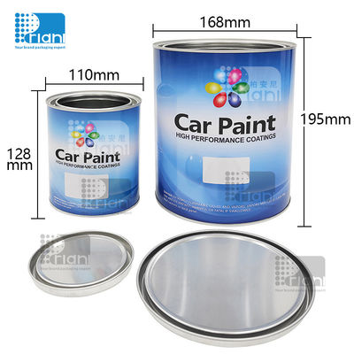 1-4 ลิตรสีรถยนต์ กระป๋องหมึกกระป๋องหมึกที่มีฝา
