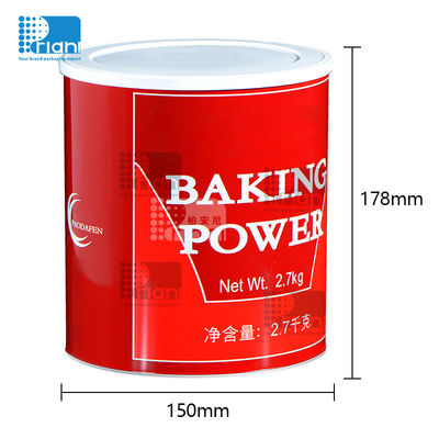 กล่องอาหารเหล็กกระดาษเหล็ก 170g 340g 375g 500g 850g สําหรับการรักษาอาหาร
