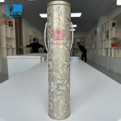 OEM ที่กําหนดเอง 1L อาหาร กาแฟ ขาว ของขวัญ กระป๋องกระป๋องด้วย กล่องเปิดง่าย