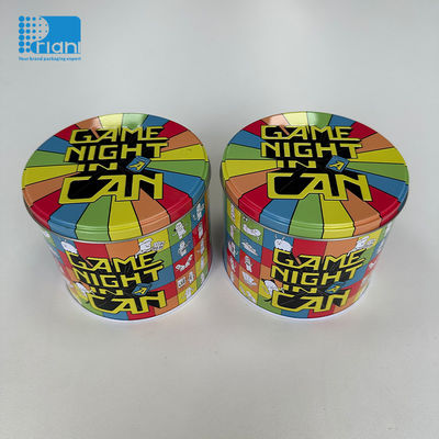 CMYK 4 สี พิมพ์ กระป๋องกลมเปล่า กระป๋องกระป๋องกระป๋องกระป๋องกระป๋องกระป๋อง