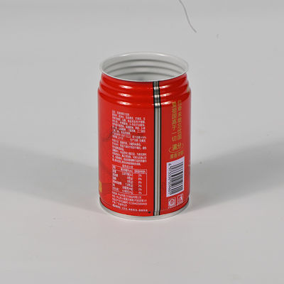 Waterproof Round Beverage Tin Can Tin Cans CMYK Printing Drink Tin Can